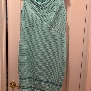 Calvin Klein Scooped Neck Sheath Dress Sz 14W